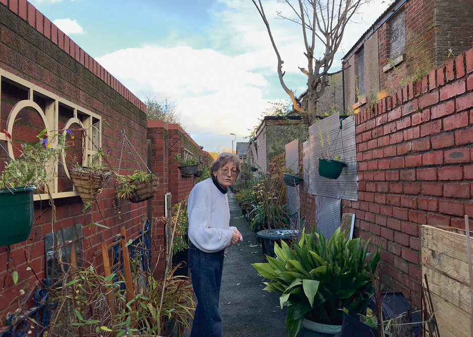 Below CLT member Hazel Tilley reveals the hidden alley garden catalysed by the Winter Garden but created by the whole terrace.