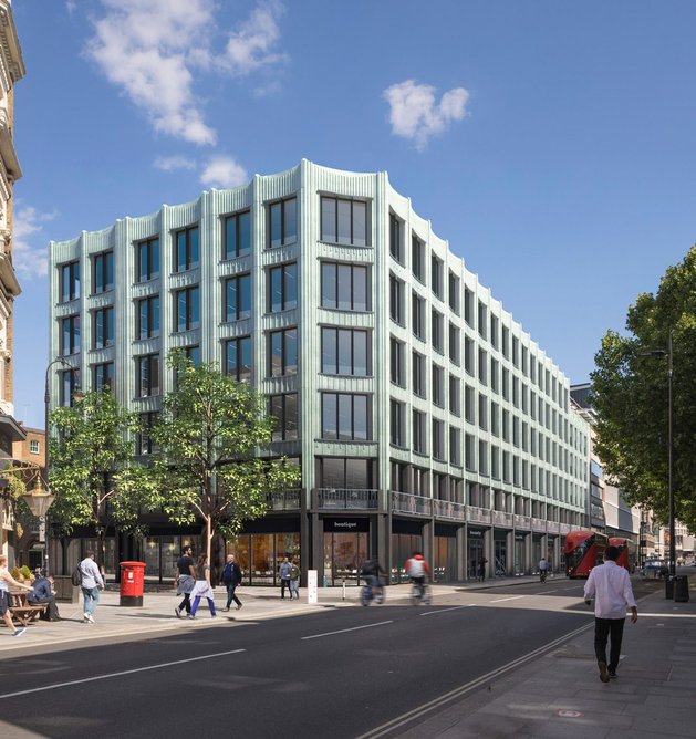 Stiff + Trevillion is working with NBK on the facade of The Fitzrovia, under construction on Tottenham Court Road in London’s West End.