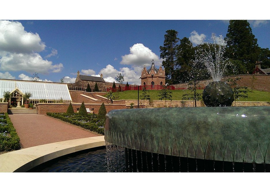 BEST OUTDOOR SPACE: The Belvedere Queen Elizabeth Walled Garden, East Ayreshire by Dovecot Architecture and Design