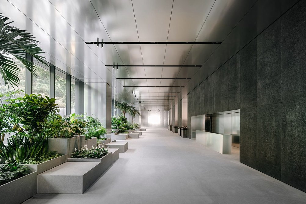 Collective’s podium design for 83 King Lam Street, Hong Kong.