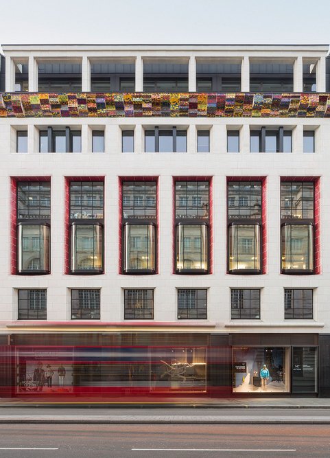 The remarkable faience of One Eagle Place, Piccadilly, London, designed by Eric Parry Architects working with Richard Deacon.