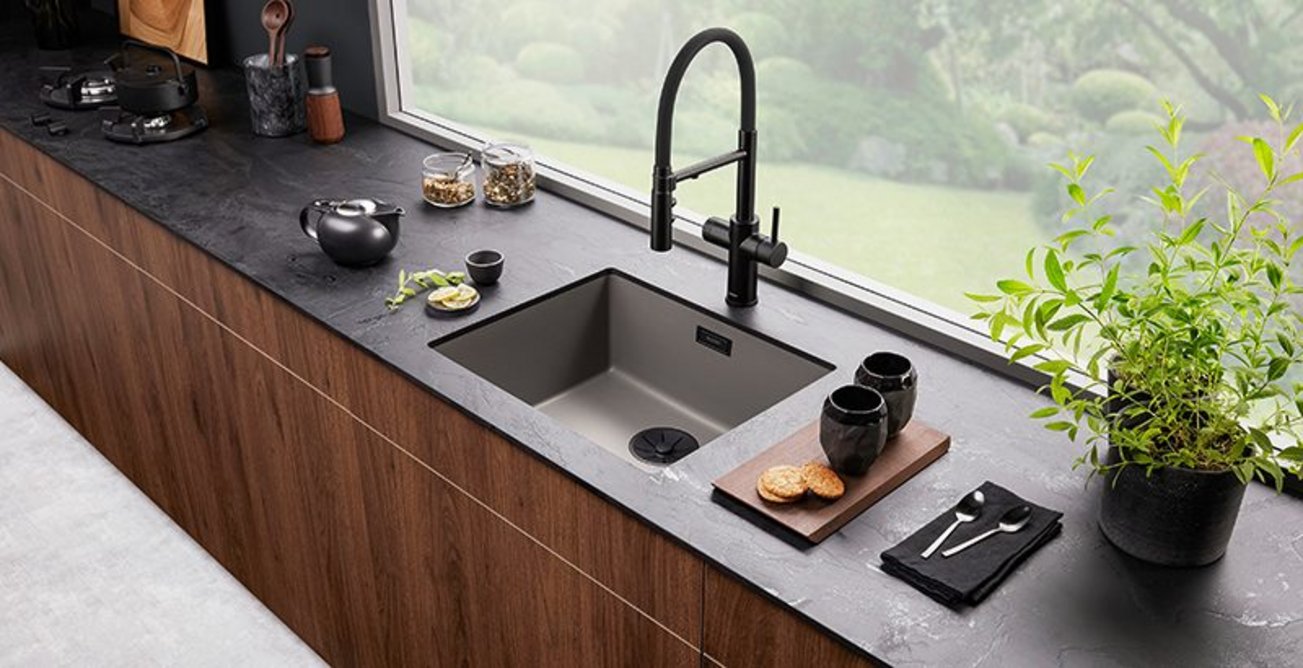 Blanco can advise on the best sink and mixer combinations for individual projects.