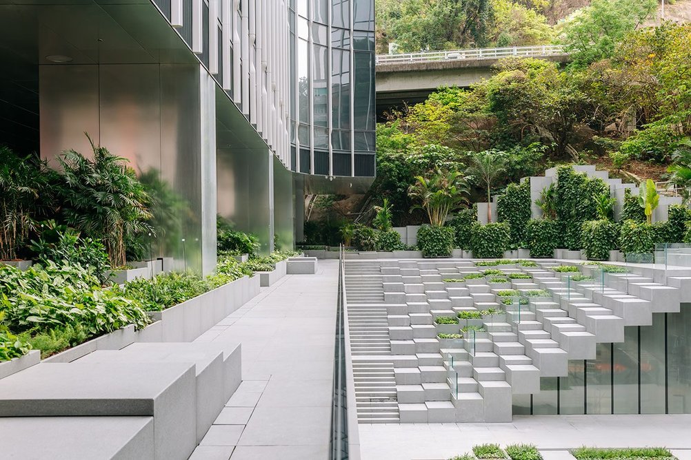 Collective’s podium design for 83 King Lam Street, Hong Kong.