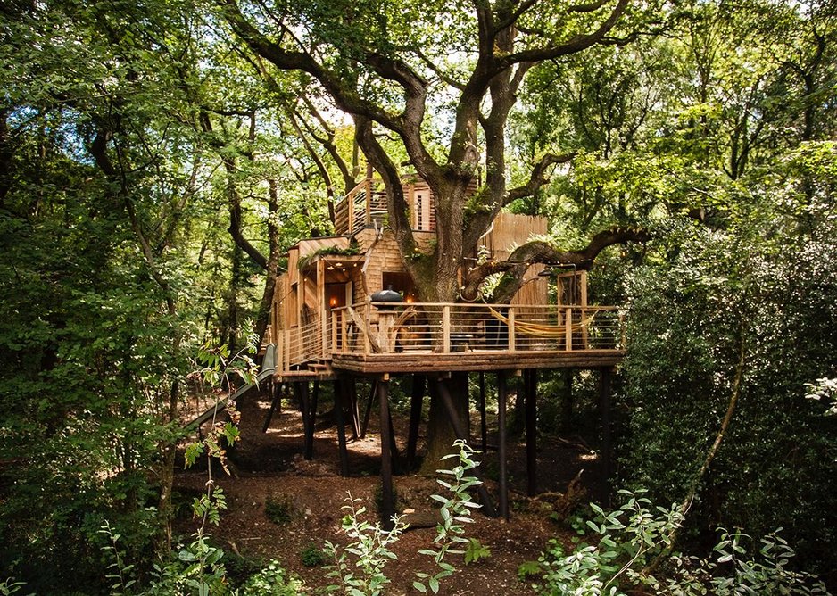 Woodsman's Treehouse, Holditch by Brownlie Ernst and Marks.