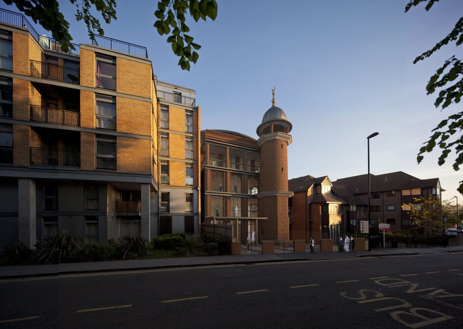 Purley mosque by Benedict O’Looney Architects.