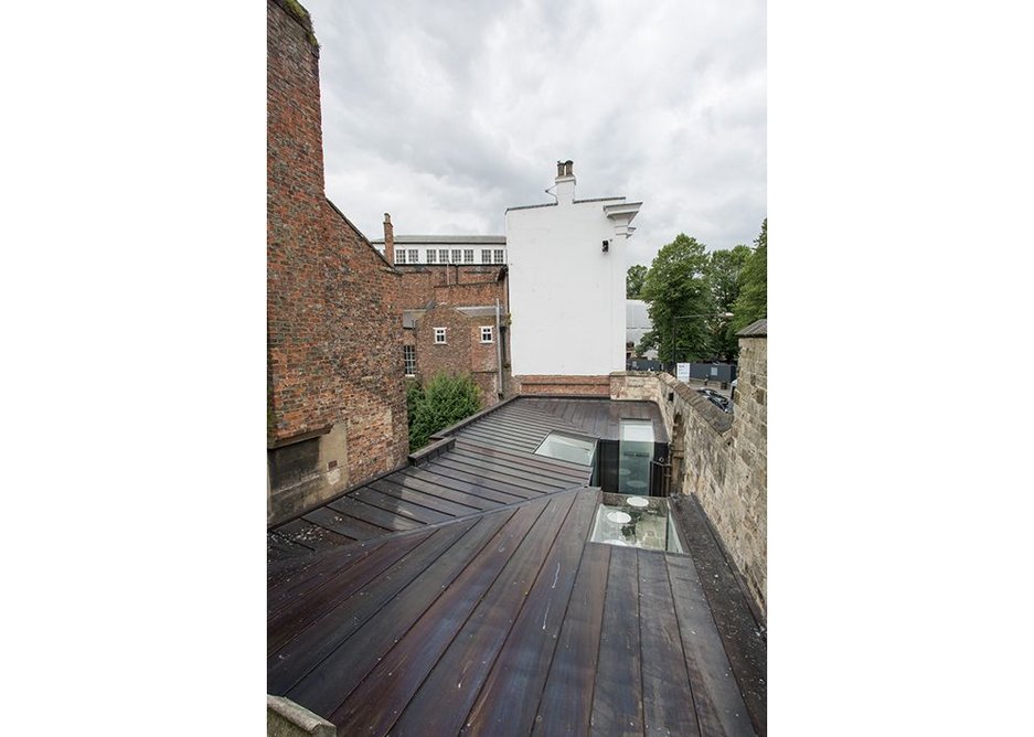 St Leonard's Place shop and toilet, York by Mass Architecture.