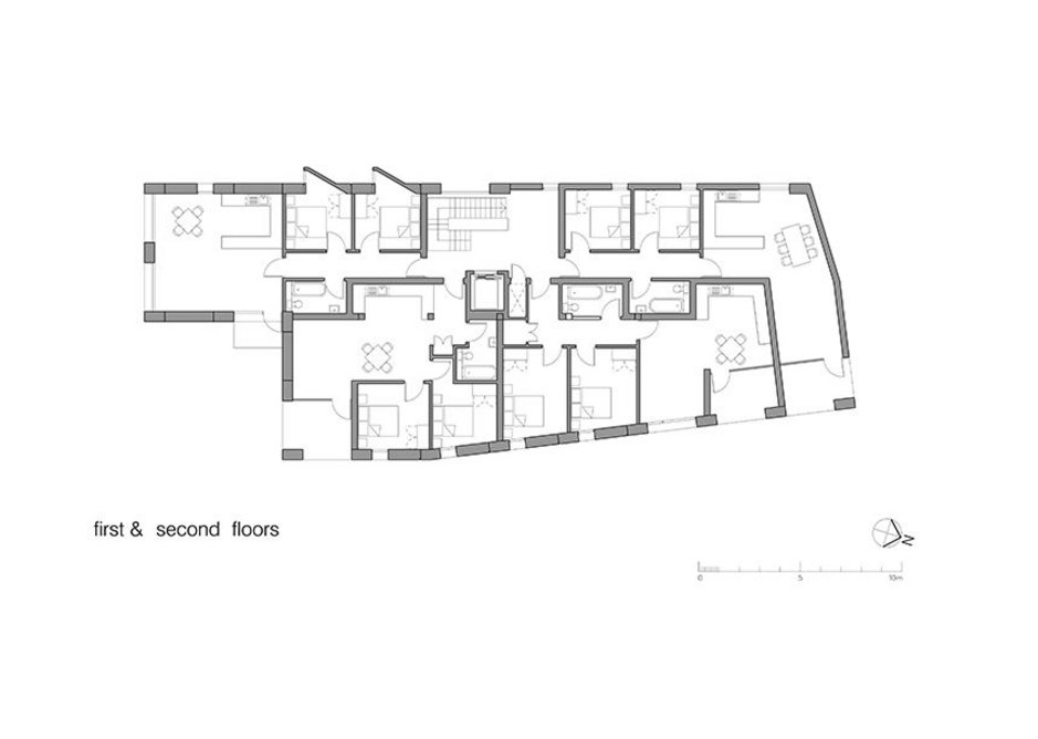 Floor plans - 1st & 2nd floor