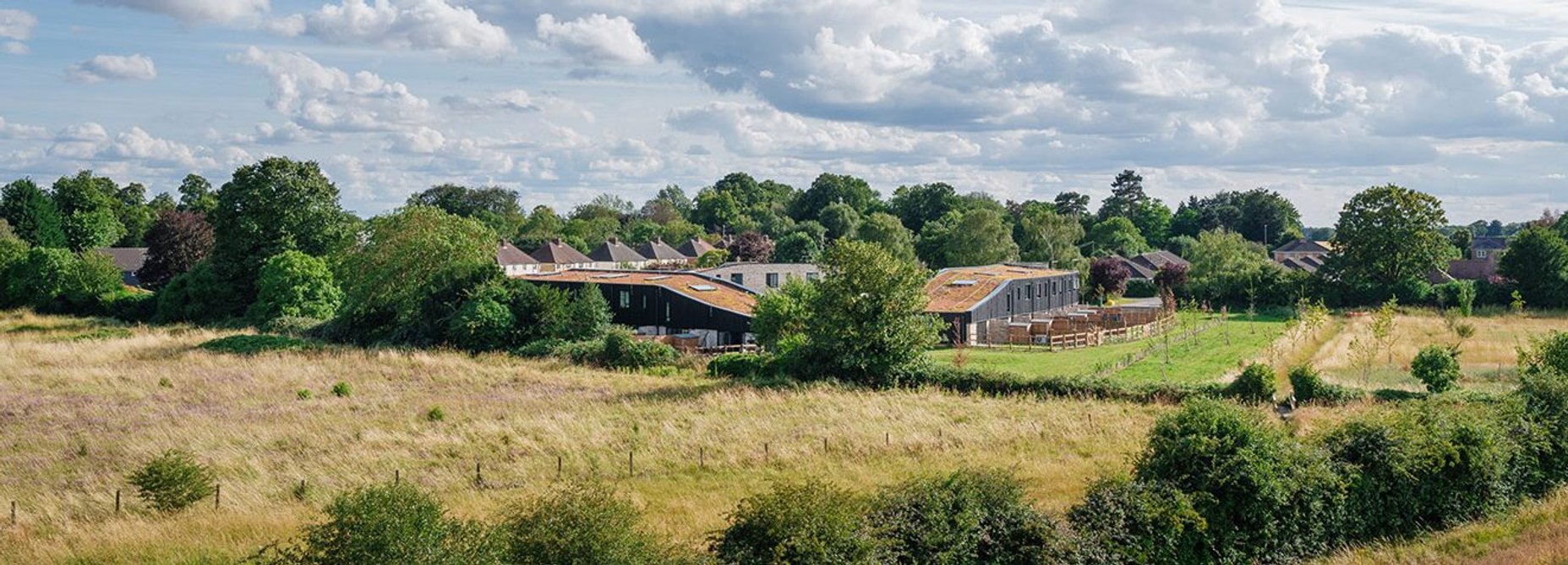 More's Meadow Almshouses, Great Shelford by Haysom Ward Miller Architects and Emily Haysom Landscape Architecture.