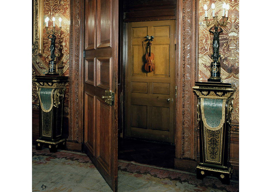 One Employing Trompe L Oeil Effects Virtuoso trompe l’oeil and stunning architectural perspectives abound