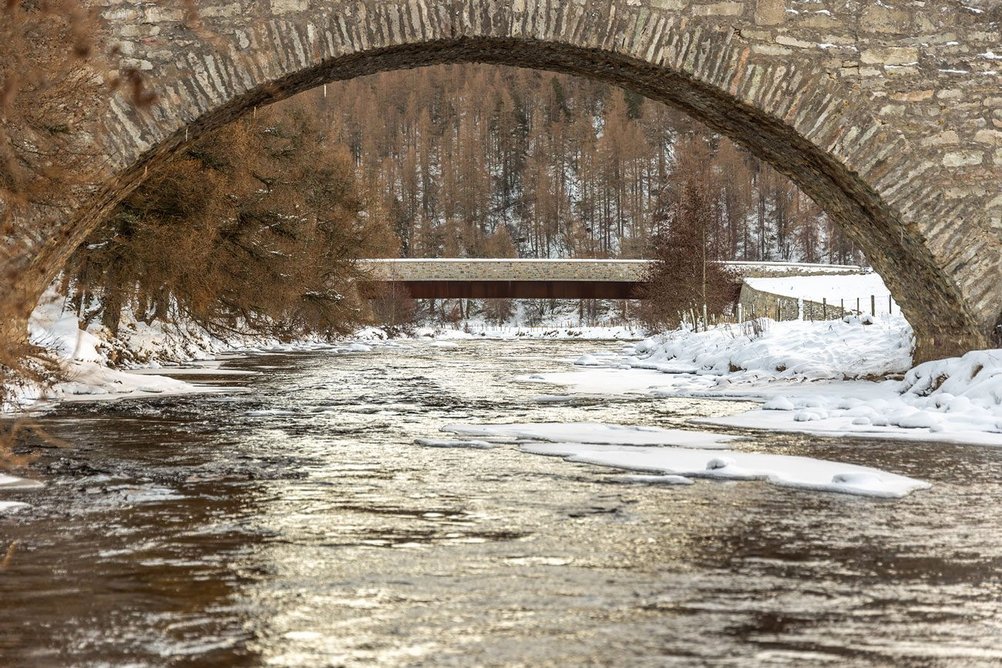 Gairnshiel Jubilee Bridge.