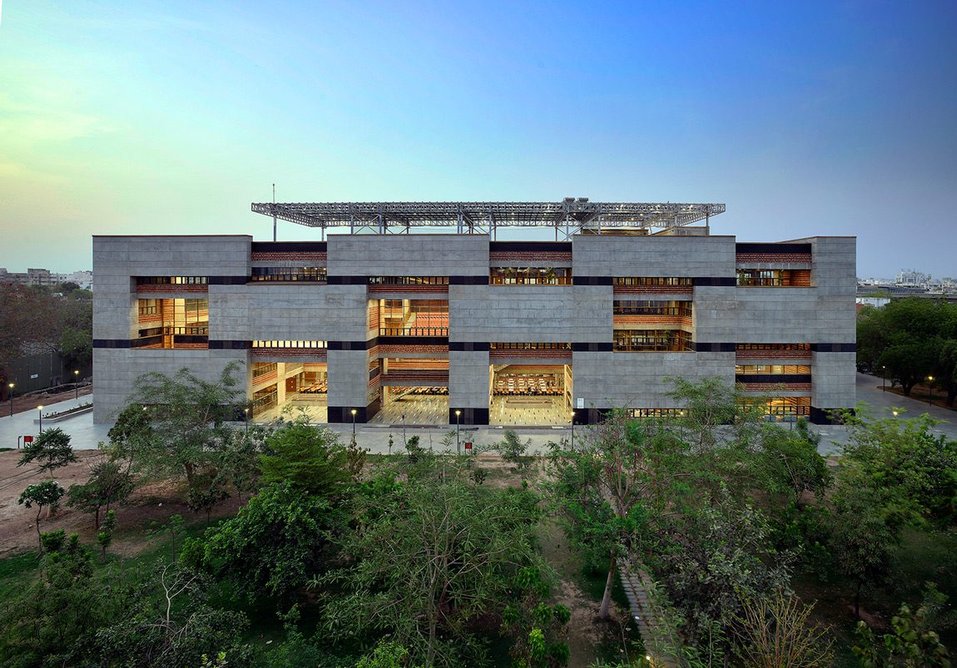 Ahmedabad University Centre by Stephane Paumier Architects (Ahmedabad, India)