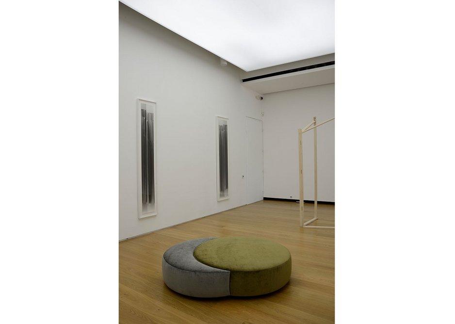 Becky Beasley, OUS installation view, 2017. Clearing installation developed in dialogue with Caroline Le Breton. Towner Art Gallery, Eastbourne.