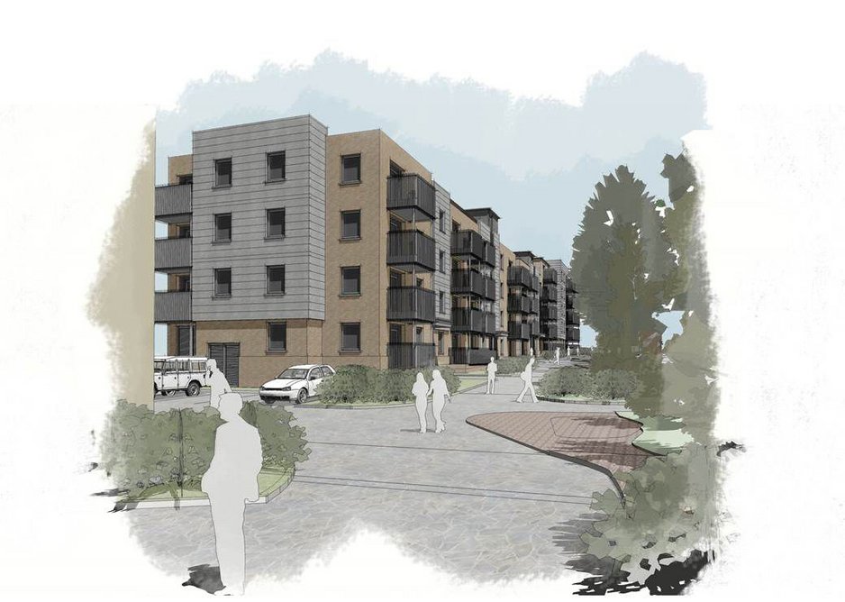 Ebbsfleet Garden City housing by Lee Evans Partnership