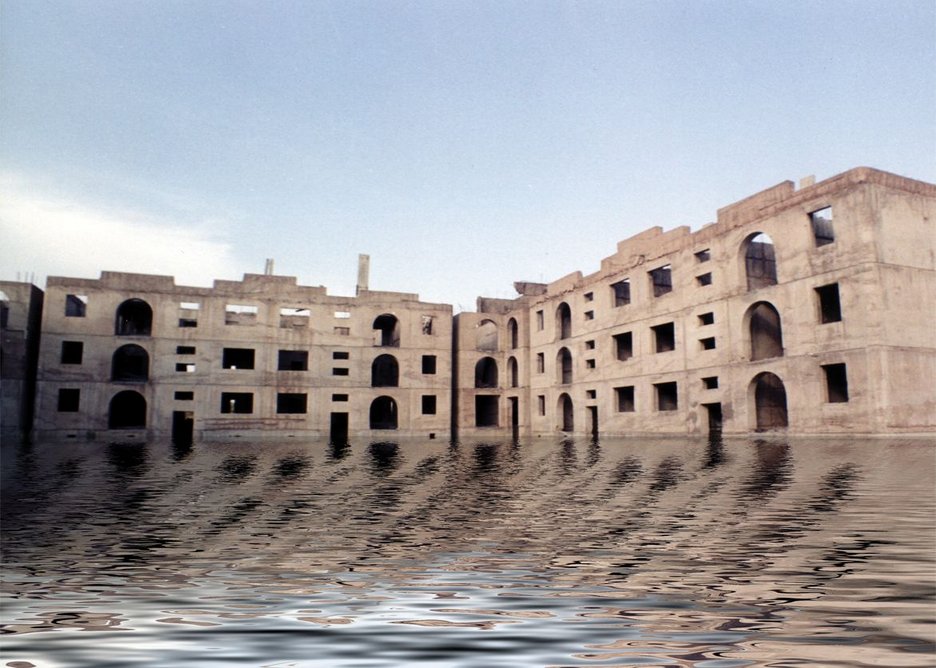 Vahram Agasian, from the Ghost City Series 1, 2005-2007, manipulated photo