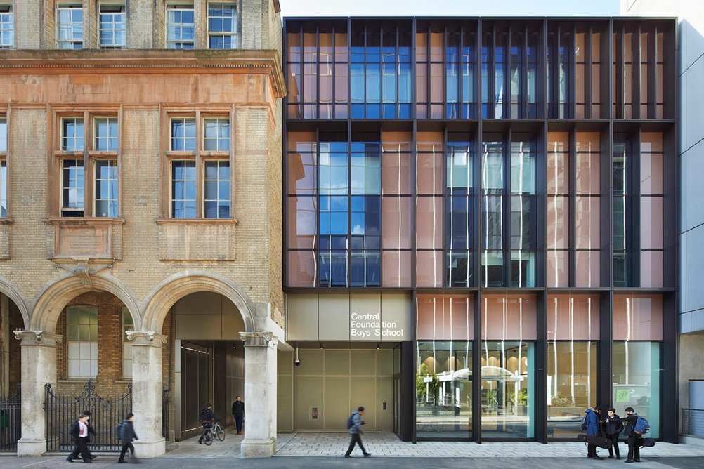 Central Foundation Boys’ School by Hawkins\Brown. Credit: Jack Hobhouse