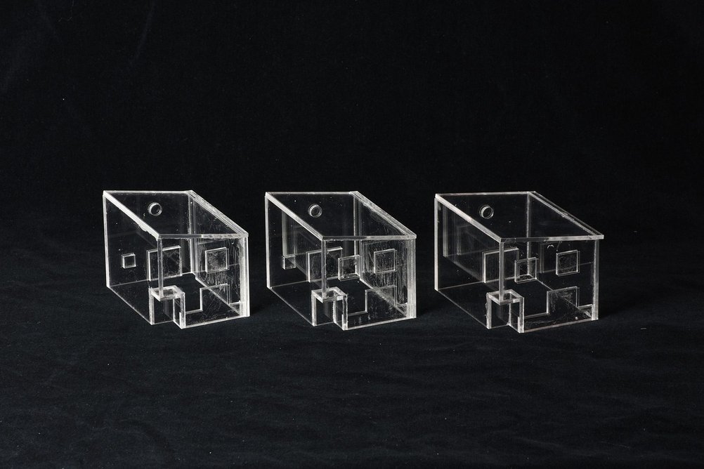 Models of Chowdhury Walk houses. Credit: Al-Jawad Pike