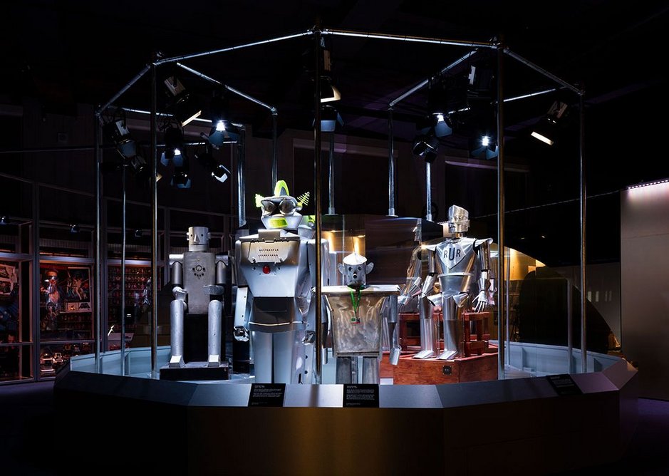 Dream section of the Robots exhibition.