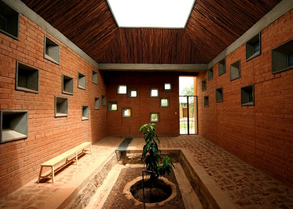 The clinic at the Opera Village in Burkina Faso, designed by Kéré Architecture.