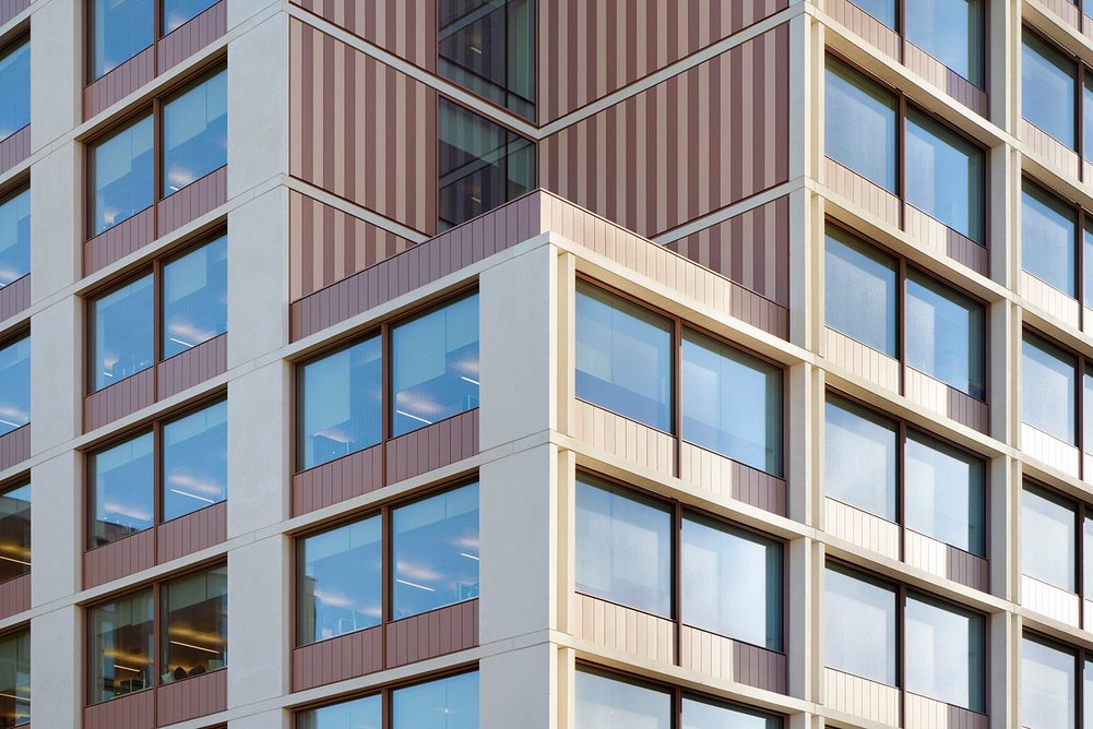 A segment has been cut out from the building’s north-west corner.