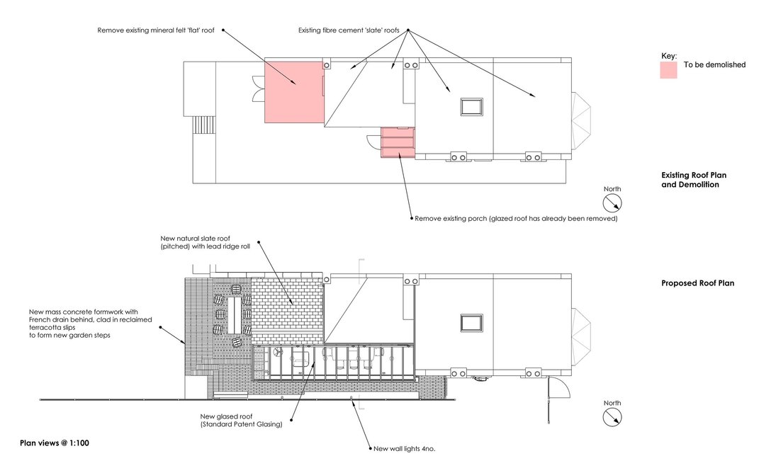 Roof plan.