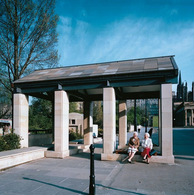 The Mound redevelopment in Edinburgh. Bob Allies and Graham Morrison set up their practice after winning a design competition for the project in 1983.