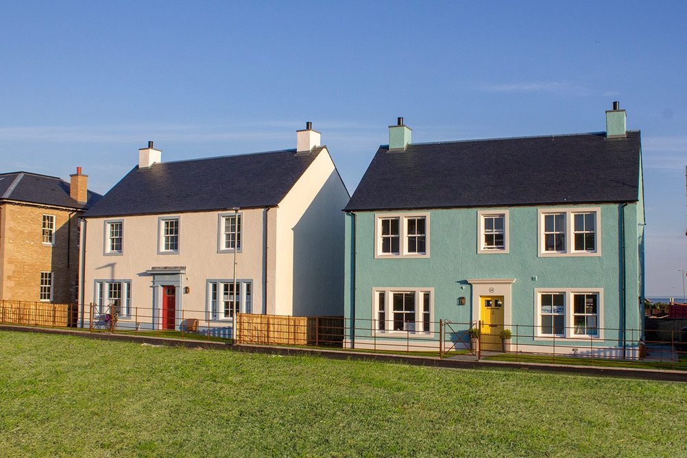 The Chapelton homes are inspired by domestic Scottish architecture.
