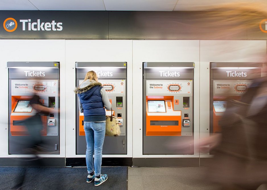 New ticket machines, signage and security barriers are consistent across all the modernised stations.