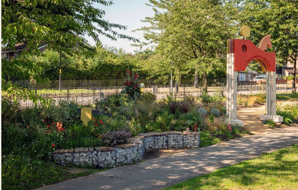 Pocket park following two months, National Trust pocket parks, Firs and Bromford.