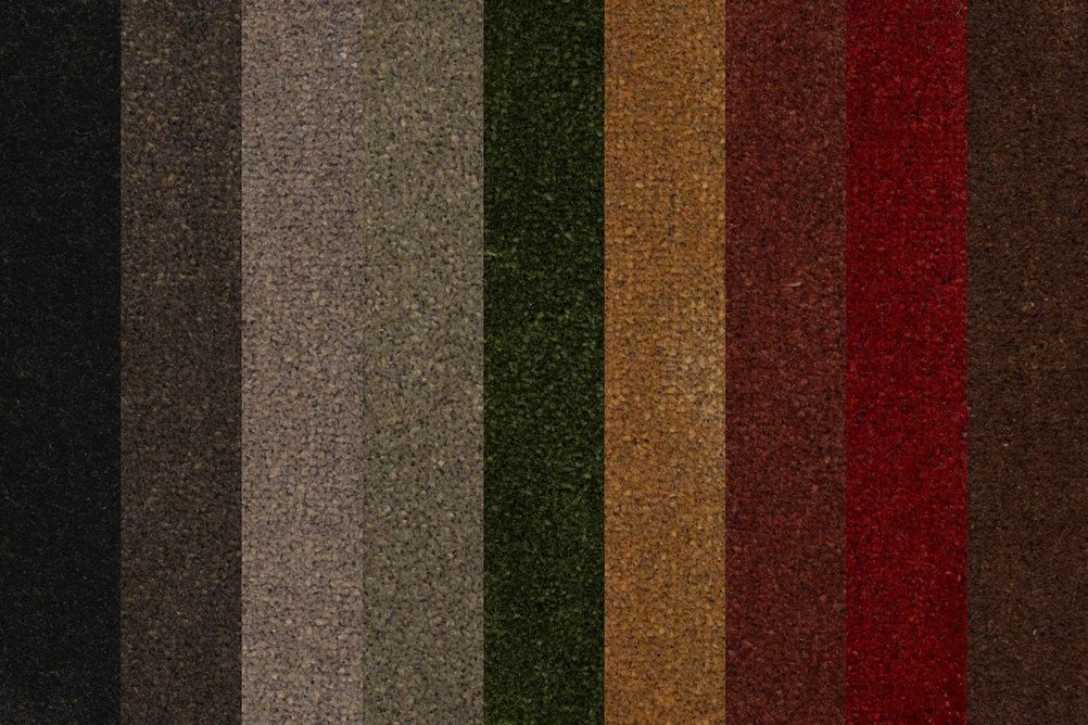 Intralux Ultimate fibre entrance matting: Nine colour options, each woven from 100 per cent Econyl regenerated nylon yarn.