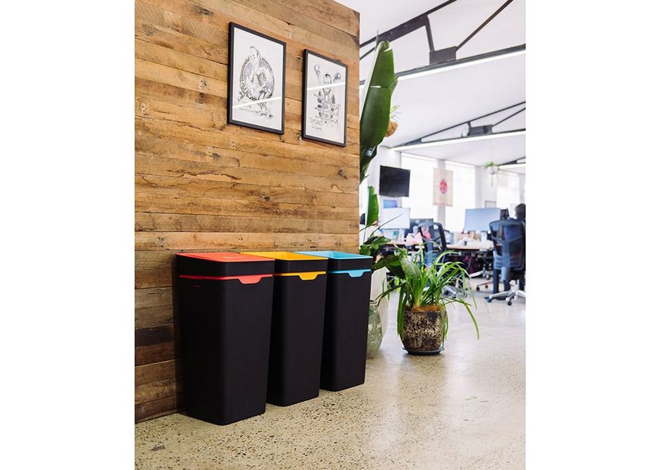 A Method recycling station in design company Canva's office in Sydney, Australia.