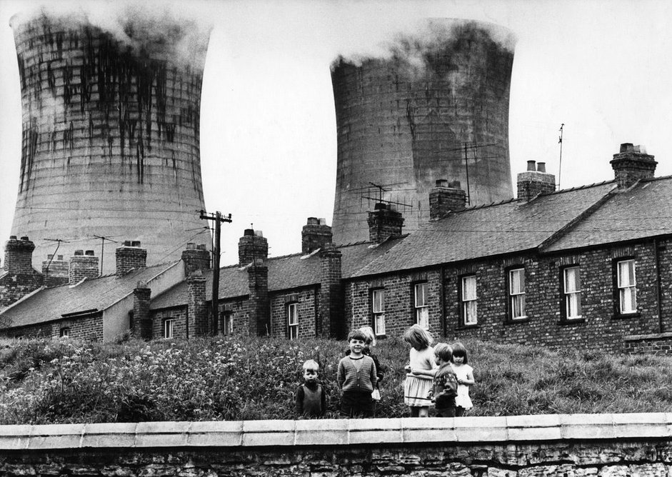 Tim Street-Porter (photographer), Workers’ housing and industrial cooling towers, Teesside.