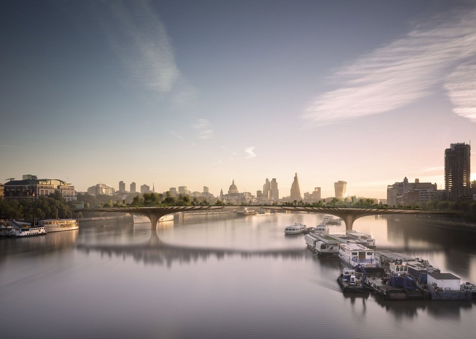 Thomas Heatherwick – proposed Garden Bridge.