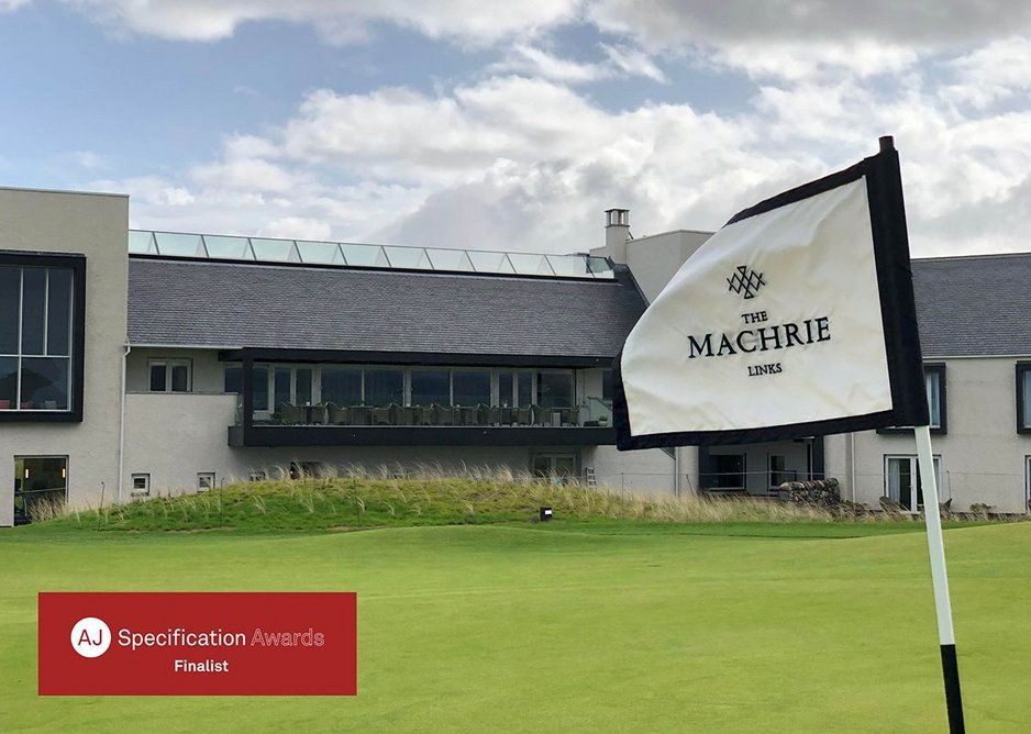 The Machrie Links was shortlisted for the 2019 AJ Specification Awards in the Doors and Windows category.