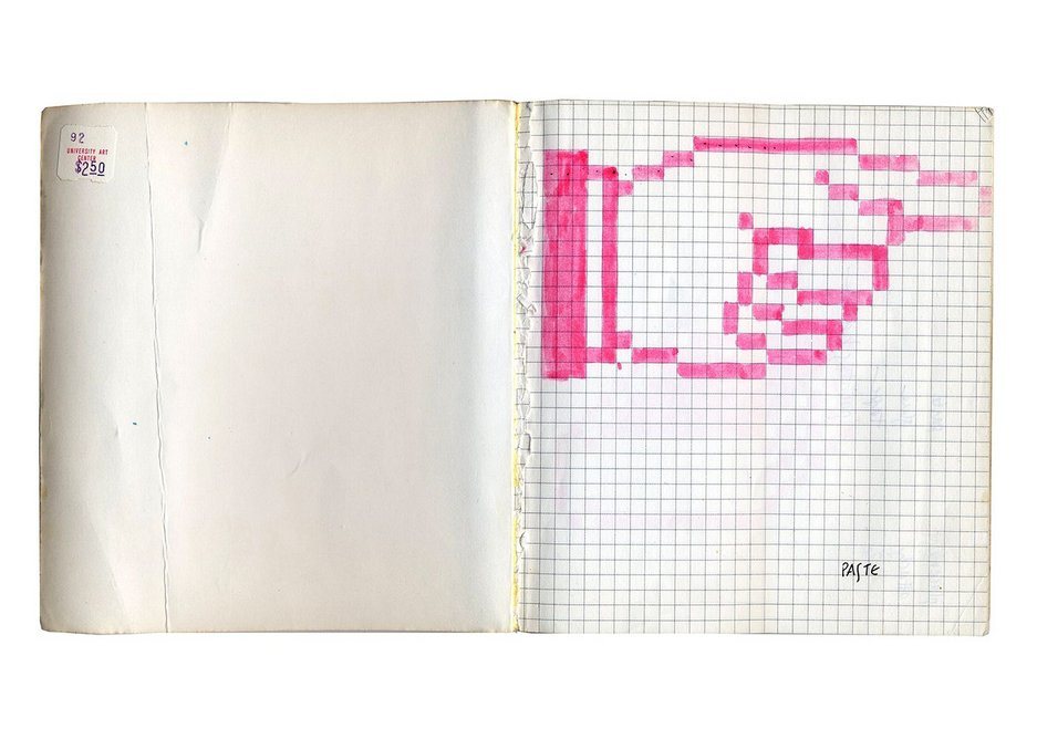 Sketches for Graphical User Interface Icons, Susan Kare, 1982. Ink on paper. San Francisco Museum of Modern Art.