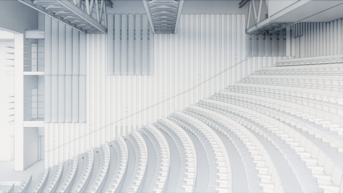 A flexible space with seating for an audience of 550.
