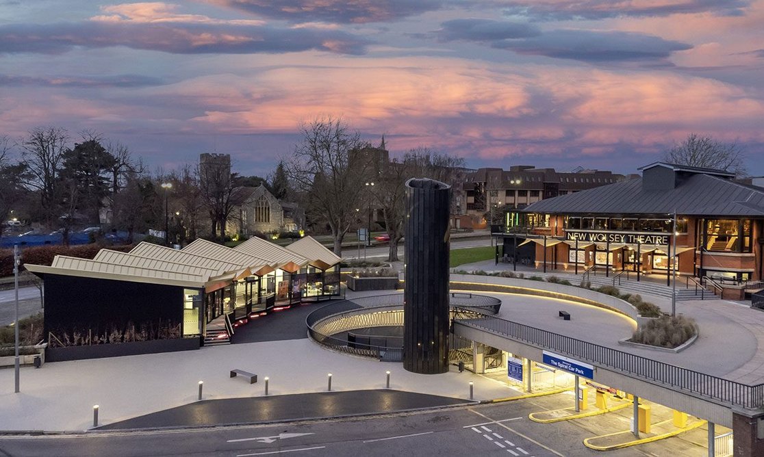 NW2 Participation Building and Theatre Square