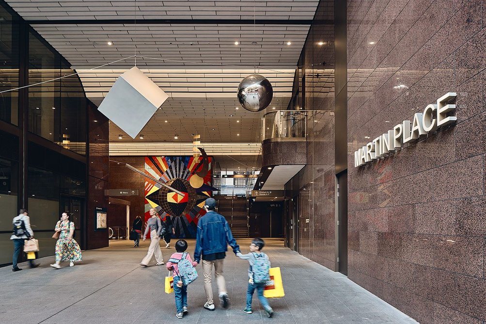 Grimshaw, Martin Place, Sydney Metro, Sydney, 2024.