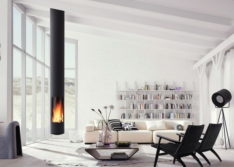 Focus offer a range of styles, such as this suspended fire.