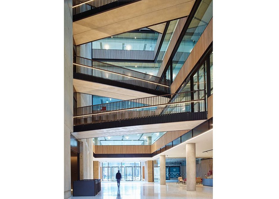 RIBA Regional Awards 2019 London West. Television Centre, White City. AHMM with MacCreanor Lavington, Morris+Co, dRMM, Mikhail Riches, Piercy+Co, Haptic, Archer Humphreys and Coffey Architects for Stanhope, Mitsui Fudosan, AIMCo, and BBC Studioworks.