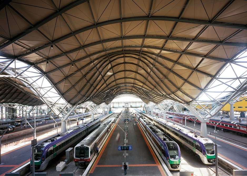 Southern Cross Station, Melbourne, Australia.