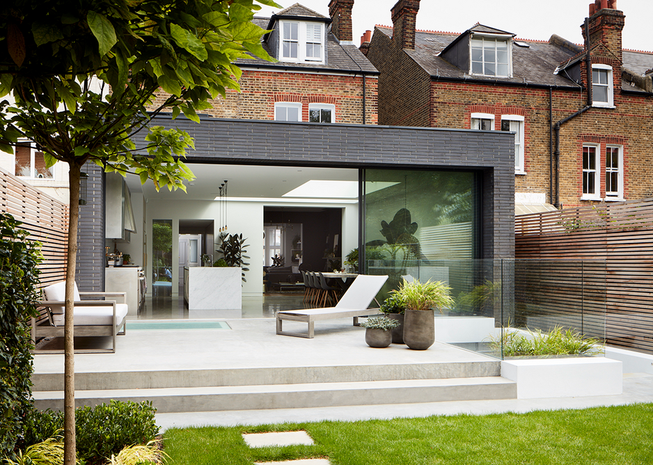 External concrete installations were colour-matched and levels-matched for a seamless transition through the property.