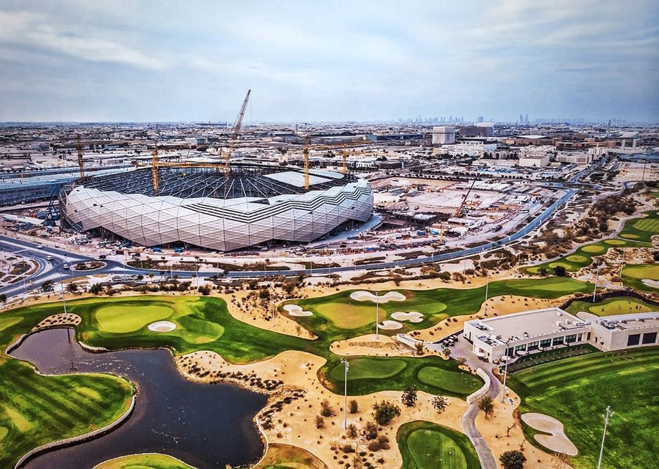 On Education City Stadium and Sports Pavilions, Doha, Tyrer had 14 on his team and led on Facade, Roof and Bowl, including all sub-systems and packages from lighting to FIFA cameras