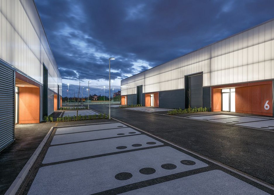 The Lightbox by Sixtwo in Birkenhead is 20,000ft² of warehouse and industrial accommodation.