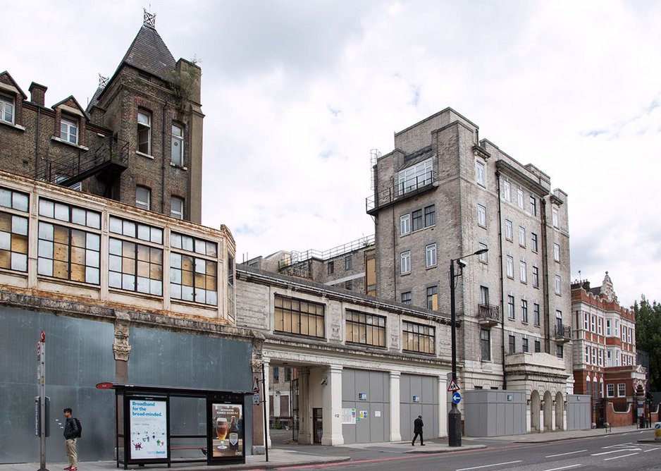 National Temperance Hospital before Its reworking.