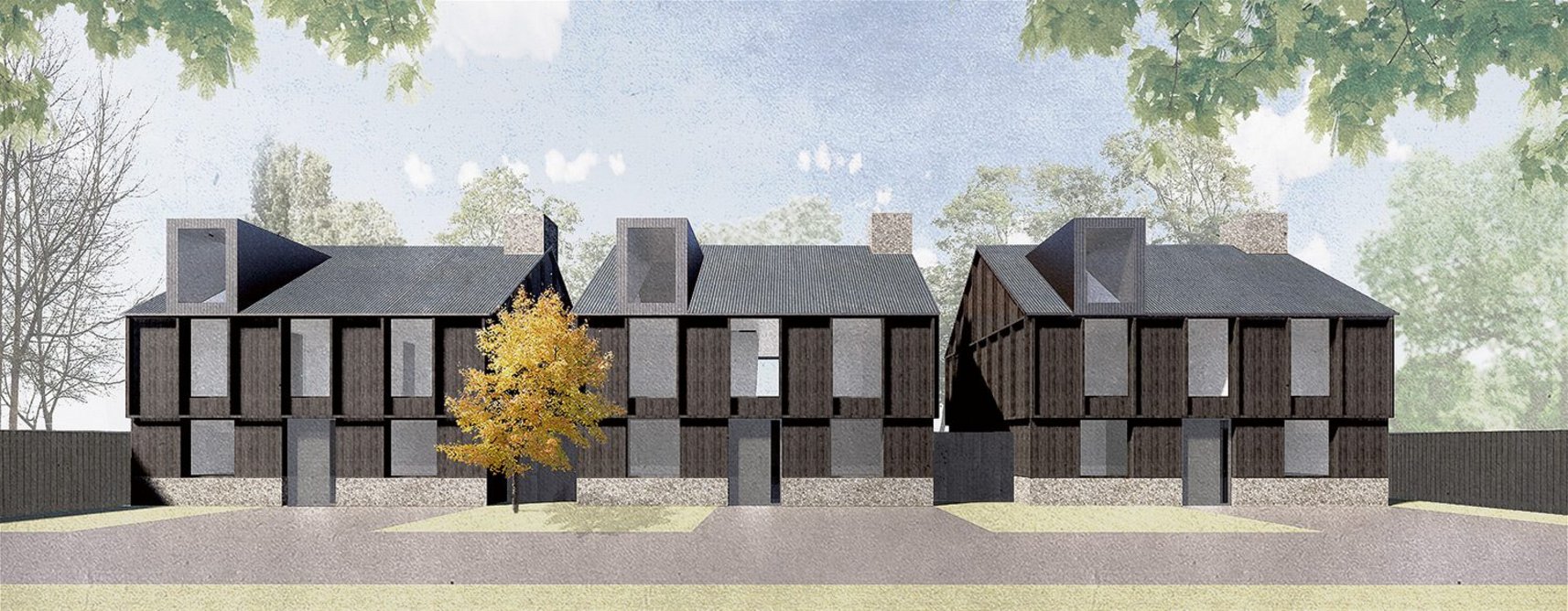 A small developer housing feasibility study in St Albans, located on the edge of greenbelt.