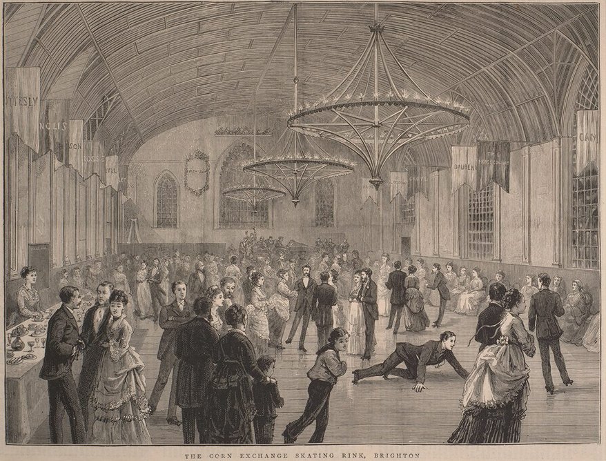 Skating, 1874.