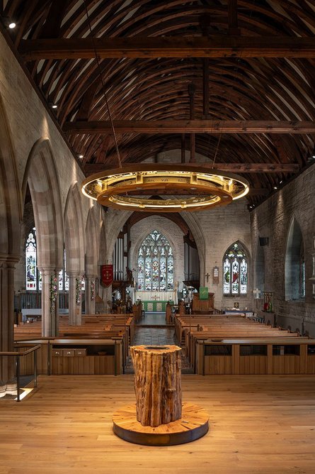 Halo Reordering, St. Mary Magdalene Church. Martine Hamilton Knight