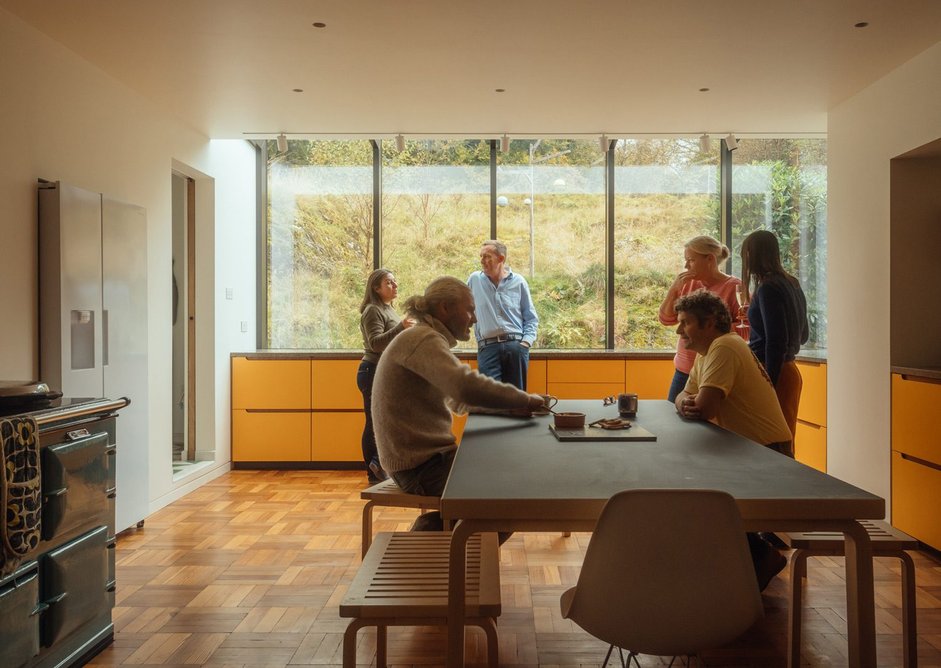 The revitalised kitchen is the social heart of the home.