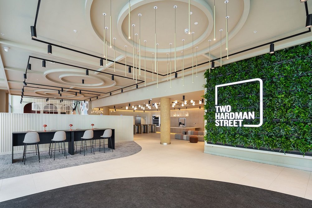 2 Hardman Street: 22,000 sq ft of office space over seven storeys.