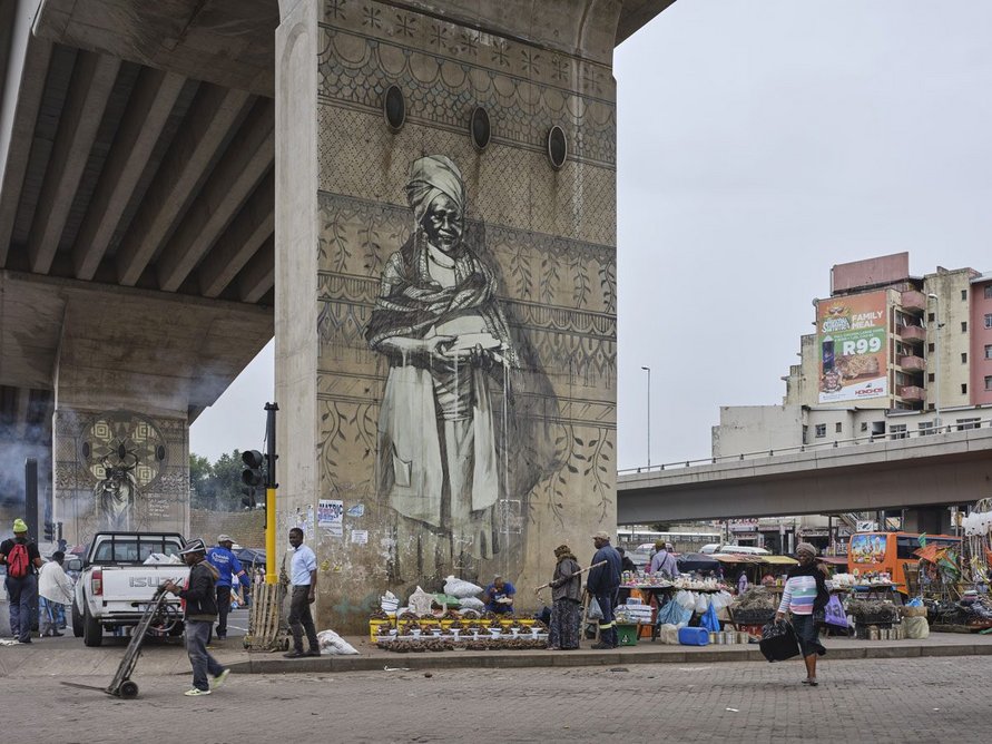 Warwick Junction, Durban, South Africa, photographed for Asiye eTafuleni, 2019.